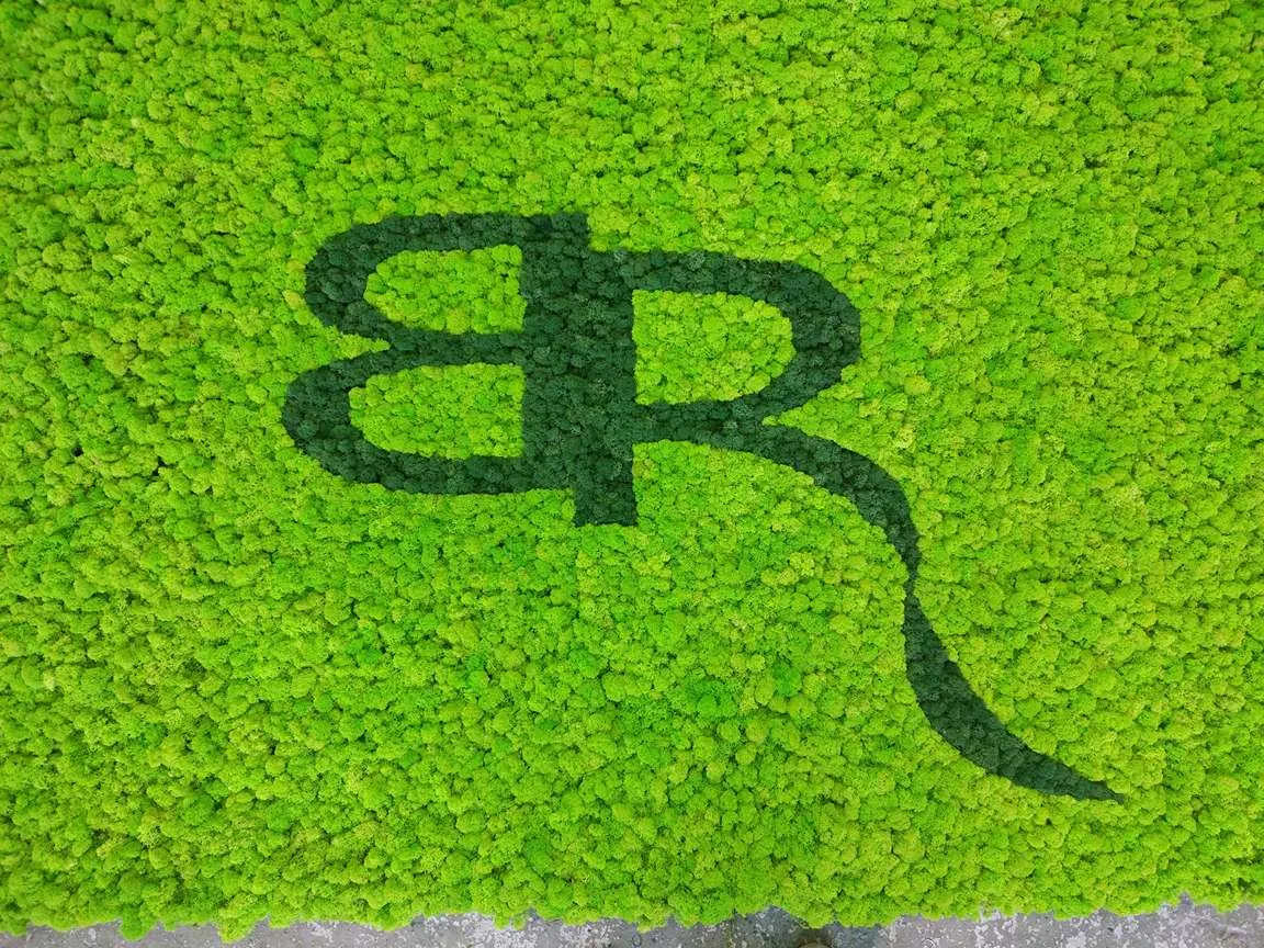 Logotyp z mchu dla NCBiR Warszawa